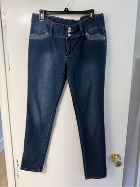 Dark Blue Women's Slim Fit Jeans